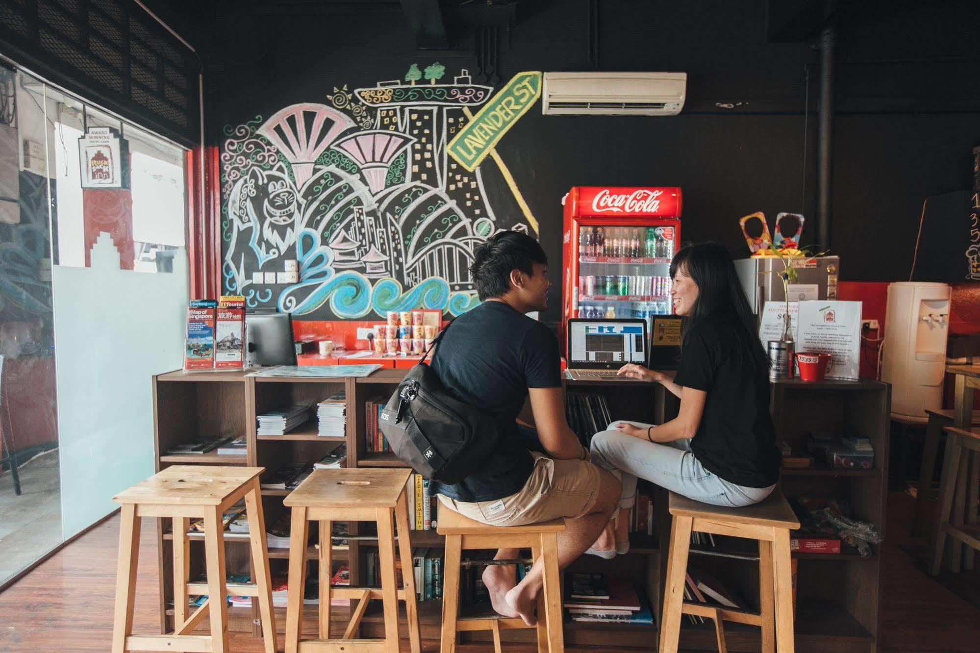 Rucksack Inn @ Lavender Street  Singapore Buitenkant foto